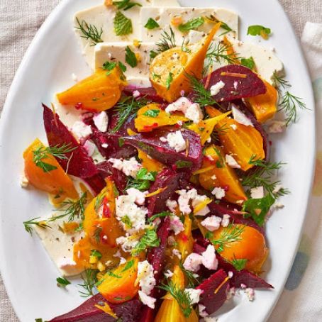 Marinated Beet and Feta Salad